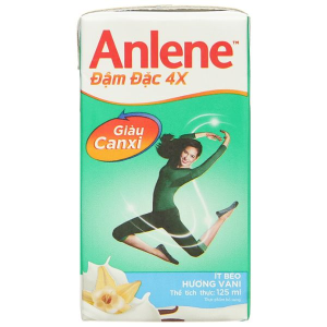 Sữa bột pha sẵn Anlene đậm đặc 4x cho người từ 19 tuổi hương vani (125ml)