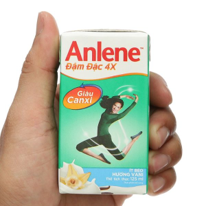 Sữa bột pha sẵn Anlene đậm đặc 4x cho người từ 19 tuổi hương vani (125ml)