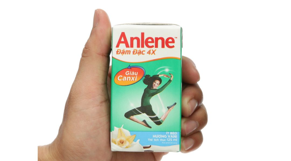 Sữa bột pha sẵn Anlene đậm đặc 4x cho người từ 19 tuổi hương vani (125ml)