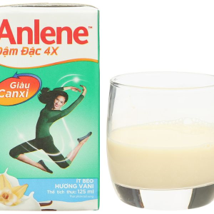 Sữa bột pha sẵn Anlene đậm đặc 4x cho người từ 19 tuổi hương vani (125ml)