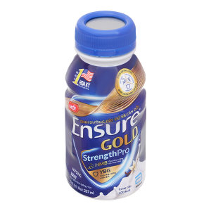 Sữa bột pha sẵn Ensure Gold Strengthpro tăng cường sức khỏe hương vani (237ml)