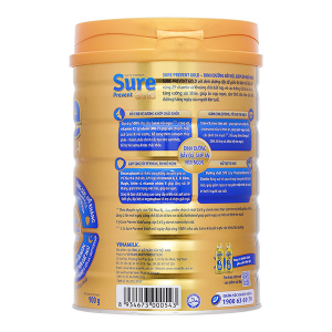Sữa bột Vinamilk Sure Prevent Gold giúp tăng cường, hồi phục sức khỏe (900g)