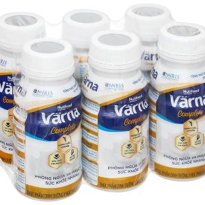 Sữa bột pha sẵn Nutifood Varna Complete giúp bổ sung dinh dưỡng (6 chai x 237ml)