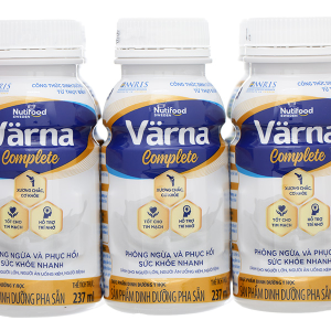 Sữa bột pha sẵn Nutifood Varna Complete giúp bổ sung dinh dưỡng (6 chai x 237ml)