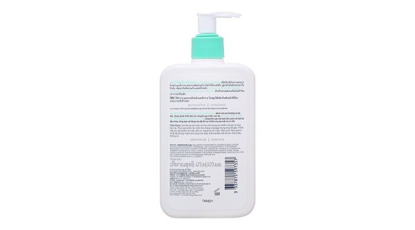 Sữa rửa mặt CeraVe Foaming Cleanser làm sạch sâu cho da chai 473ml