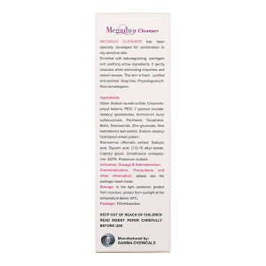 Sữa rửa mặt Megaduo Cleanser làm sạch da giúp da mịn màng, ngừa mụn tuýp 150ml