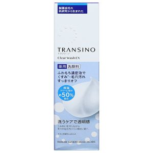 Sữa rửa mặt TRANSINO Clear Wash EX làm sạch sâu, se khít lỗ chân lông tuýp 100g
