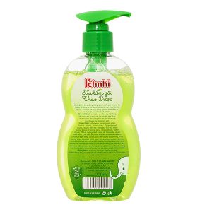 Sữa tắm gội Thảo Dược Ích Nhi giảm hăm da, rôm sảy cho bé chai 200ml