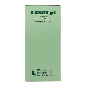 Hỗn dịch uống Sucrate Gel 1g trị viêm loét dạ dày, tá tràng (30 gói x 5ml)