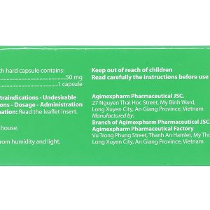 Sulpragi 50mg trị tâm thần phân liệt, rối loạn lo âu (3 vỉ x 10 viên)