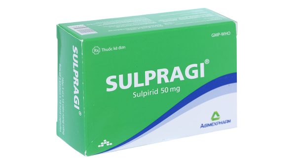 Sulpragi 50mg trị tâm thần phân liệt, rối loạn lo âu (3 vỉ x 10 viên)