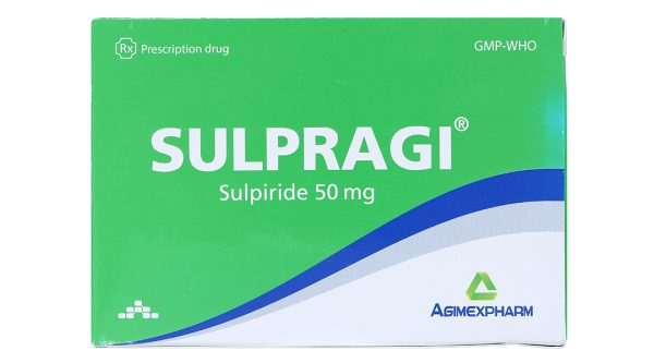 Sulpragi 50mg trị tâm thần phân liệt, rối loạn lo âu (3 vỉ x 10 viên)