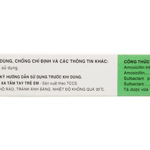 Sumakin 750 trị nhiễm khuẩn do vi khuẩn nhạy cảm (2 vỉ x 7 viên)