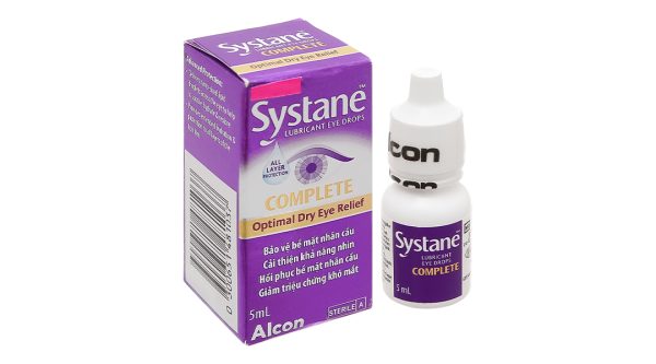 Nhũ tương nhỏ mắt Systane Complete giảm kích ứng mắt, khô mắt lọ 5ml