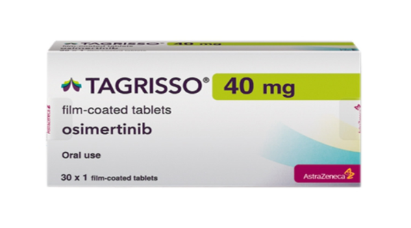 Tagrisso 40mg điều trị ung thư phổi không tế bào nhỏ di căn (1 vỉ x 30 viên)