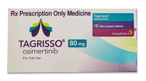 Tagrisso 80mg chỉ định điều trị ung thư tiến triển (1 vỉ x 10 viên)
