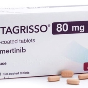 Tagrisso 80mg chỉ định điều trị ung thư tiến triển (3 vỉ x 10 viên)