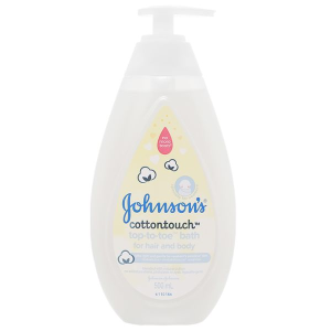 Tắm gội toàn thân cho bé Johnson's Baby mềm mại như bông chai 500ml