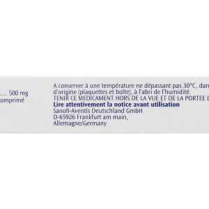 Tavanic 500mg trị nhiễm khuẩn (1 vỉ x 5 viên)