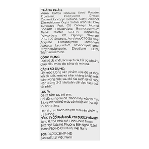 Tẩy tế bào chết Sắc Ngọc Khang làm sạch và cấp ẩm cho da mặt tuýp 120g