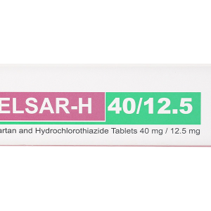Telsar-H 40/12.5 trị tăng huyết áp (3 vỉ x 10 viên)