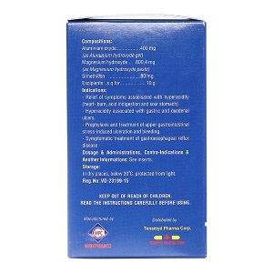 Hỗn dịch uống TenamydGel SM làm dịu triệu chứng do tăng acid dạ dày (20 gói x 10g)