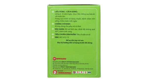 Thông Xoang Tán Nam Dược ngăn ngừa, trị viêm mũi, viêm xoang mạn tính lọ 50 viên