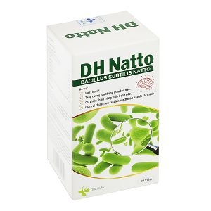 DH Natto hỗ trợ hoạt huyết, giúp tăng cường lưu thông máu lên não hộp 30 viên