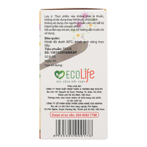 Siro Eco Kid Ăn Ngon bổ sung kẽm, vitamin và lysine hỗ trợ ăn ngon hộp 20 ống x 10ml