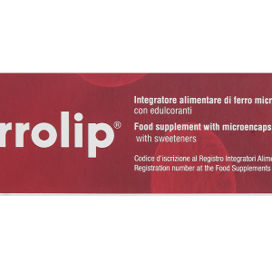 Bột Ferrolip bổ sung sắt cho cơ thể, giảm nguy cơ thiếu máu do thiếu sắt hộp 20 gói x 1.8g