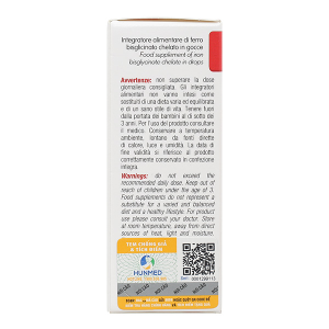 Dung dịch Ferrolip Baby giúp giảm nguy cơ thiếu máu do thiếu sắt cho bé lọ 30ml