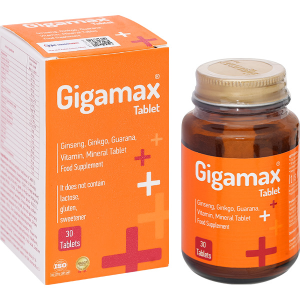 Gigamax hỗ trợ tăng cường tuần hoàn máu não, giúp cải thiện trí nhớ hộp 30 viên