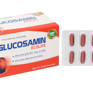 Glucosamin Ecolife hỗ trợ tăng tiết dịch khớp hộp 60 viên