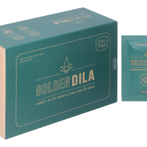 Golden Dila chiết xuất đinh lăng tăng cường thể lực, nâng cao đề kháng hộp 20 gói x 5g