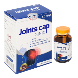 Joints Cap Ginic hỗ trợ tăng tiết dịch khớp hộp 30 viên