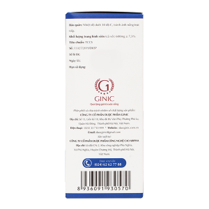 Joints Cap Ginic hỗ trợ tăng tiết dịch khớp hộp 30 viên