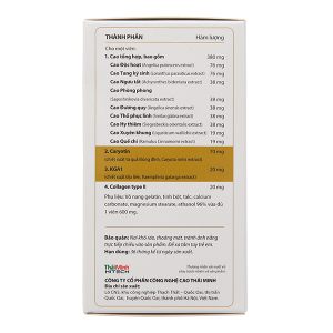 Khương Thảo Đan Gold giúp giảm triệu chứng thoái hóa khớp chai 120 viên