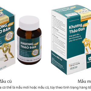 Khương Thảo Đan Gold giúp giảm triệu chứng thoái hóa khớp chai 120 viên
