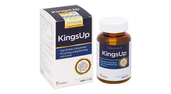 KingsUp giúp bổ thận, tráng dương tăng cường sinh lý nam hộp 80 viên