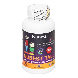 NuBest Tall 10+ hỗ trợ phát triển xương, giúp xương chắc khỏe lọ 60 viên