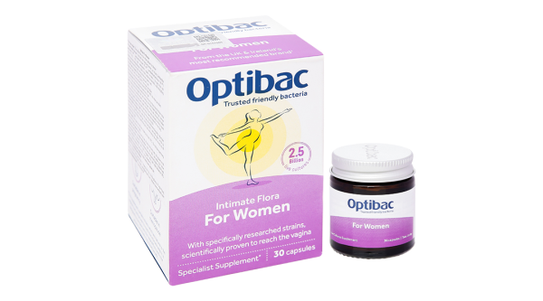 Optibac Intimate Flora For Women bổ sung lợi khuẩn cho nữ giới hộp 30 viên