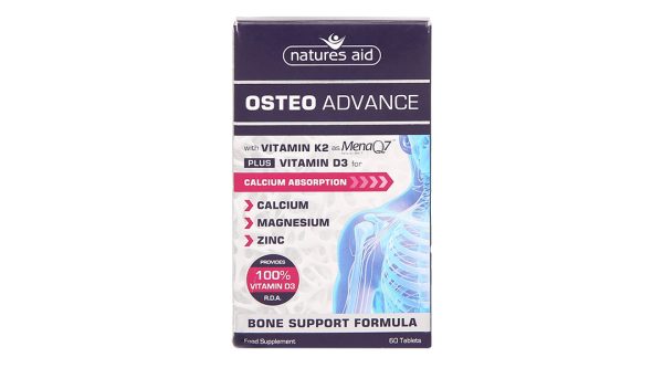 Osteo Advance bổ sung vitamin, giúp xương, răng chắc khỏe hộp 60 viên