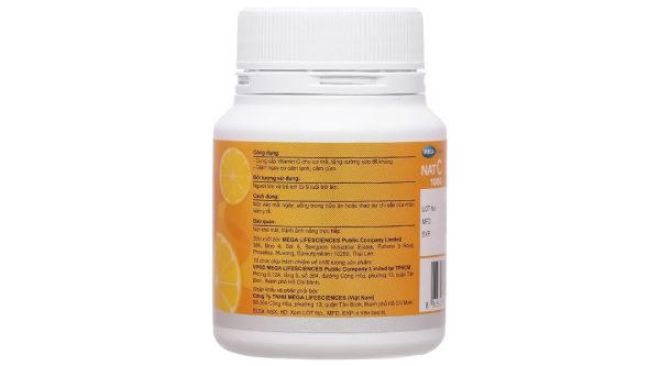 Nat C 1000 hỗ trợ tăng đề kháng hộp 30 viên