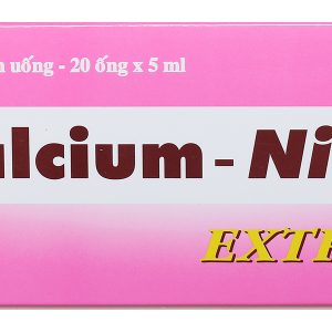 Dung dịch uống Calcium-Nic Extra bổ sung calci và vitamin (20 ống x 5ml)
