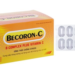 Becoron-C tăng cường, củng cố hệ thống miễn dịch (10 vỉ x 10 viên)