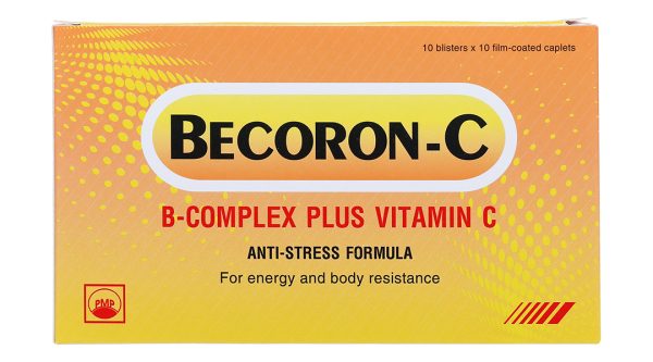 Becoron-C tăng cường, củng cố hệ thống miễn dịch (10 vỉ x 10 viên)