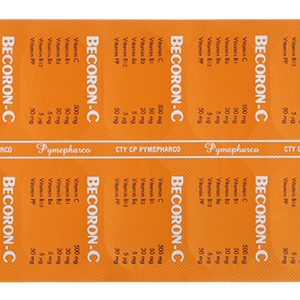 Becoron-C tăng cường, củng cố hệ thống miễn dịch (10 vỉ x 10 viên)