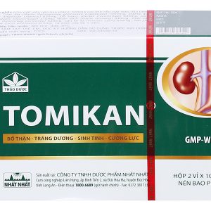 Tomikan cải thiện chức năng thận, bồi bổ cơ thể (2 vỉ x 10 viên)