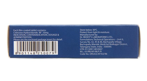 Histalong 10mg trị viêm mũi dị ứng, mề đay (2 vỉ x 10 viên)