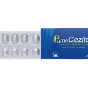PymeCezitec 5mg trị viêm mũi dị ứng, mề đay (1 vỉ x 10 viên)